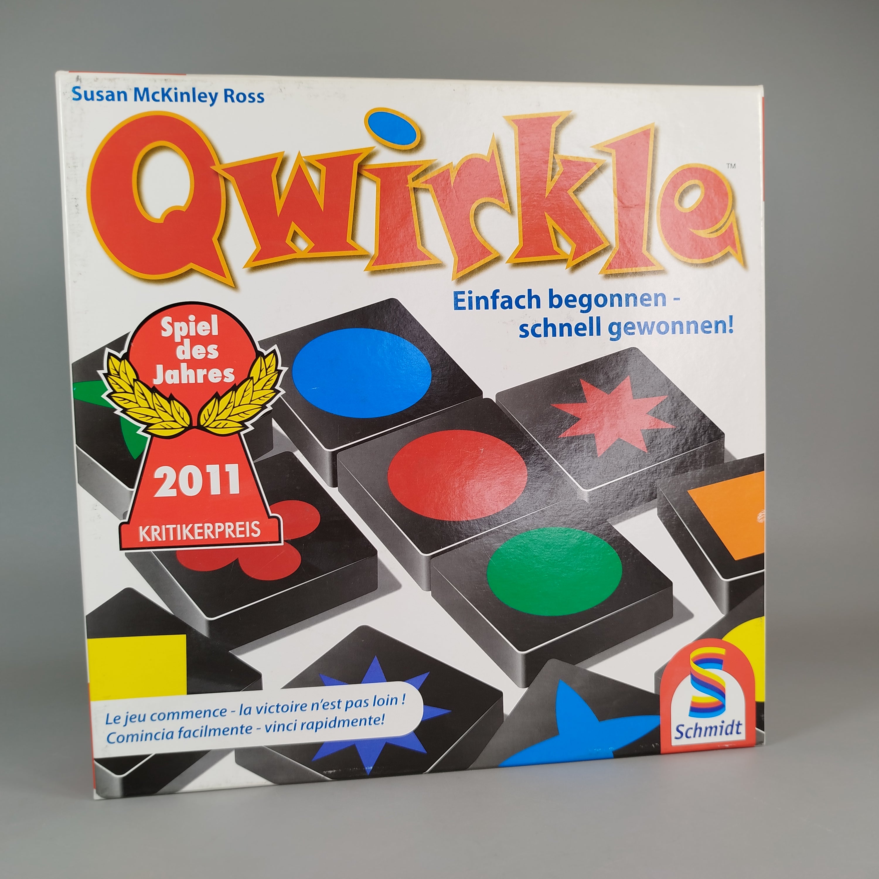 Schmidt Spiele Qwirkle Brettspiel – leichte Gebrauchsspuren